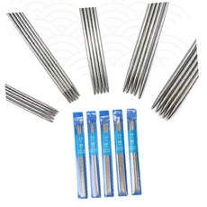 수공예 뜨개질 도구 양손 편물 바늘 세트 다양한 굵기 핸드메이드 공예 작업 도구, 1개