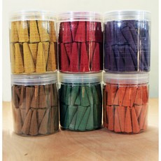 香城 倒流香 台灣製造 4.5公分高, 1個, 沉香,大罐