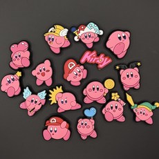 크록스 파츠 별의커비 16개