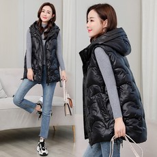 L.HOUSE STORE여성 다운조끼 빅사이즈 후드자켓 경량 패딩조끼 니트조끼 베스트조끼 크롭조끼 뷔스티에조끼