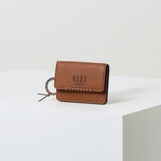 닥스 DCHO4E152W2 브라운 참장식 소가죽 명함지갑 RYY370 GLF988
