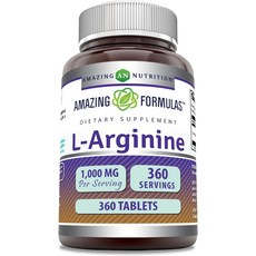 어메이징 뉴트리션 L-아르기닌 1000mg 360정, 1개