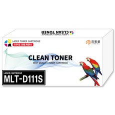 [리빙셀] 삼성 MLT-D111S 호환토너 SL-M2027 M2077F M2078F M2029 M2023W M2079FW 프린터토너, 검정 1개, 1개
