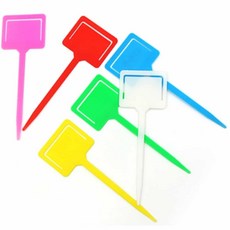 식물이름표 18cm 텃밭푯말 화분픽 원예용식물이름표 tin*6306yc