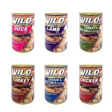 WILD CALLING 奧地利犬用寵物狗罐頭系列 415g 高蛋白好消化 提升免疫力, 1個, 雞肉+蔬菜,單罐(超取限6罐)