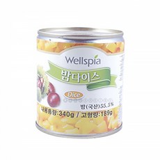 쓰기 편한 밤다이스 340g (양갱만들기 한국산밤) 홈베이킹