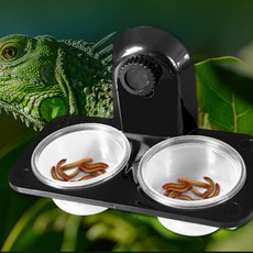 파충류 먹이그릇 도마뱀용품 파충류키우기, 1구