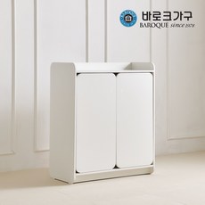 바로크가구 테디 어린이 키즈 옷장, 화이트