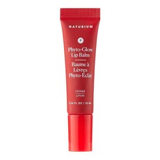 Naturium Phyto-Glow 립밤 유광 마감의 하이드레이팅 립 케어 9.6g(0.33온스) 리치, Lychee, 1