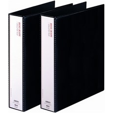 A4 흑색투명3공링바인더 (5cm) D30-5, D링