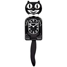 Kitty Cat Klock 시계 클래식 블랙 S 506655, Kitty 키티 Cat Klock 시계 클래식 블랙 S