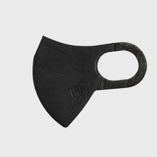 시노텍스 귀편하고 숨쉬기편한 새부리형 신소재 마스크 50매 대형 개별포장, 1개입, 50개, 블랙