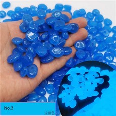 빛나는 보도 자갈 정원 물고기 탱크 수족관 바위 100 어두운 장식 PCS 직기, 100pcs 9