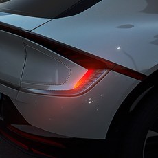 [오카] EV6 호환상품 악세사리 트렁크 사이드 안전 반사 스티커 튜닝 용품, 레드(2P), 1세트