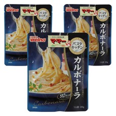 닛신 웰나 마마 파스타 키친 까르보나라맛, 130g, 3개