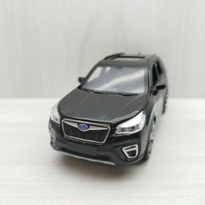 宅米吉 1:32 速霸陸 2021 Forester 森林人 黑色合金模型車 聲光版, 1個