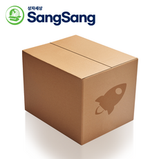 상자세상 탄탄형 KLB 택배박스 이사박스 우체국 규격박스, 5개, 브라운