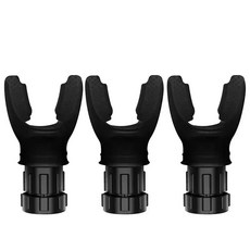 폐활량호흡기 측정기 운동기구폐활량호흡기 운동기구 새로운 스포츠 호흡 트레이너 조정 가능한 강도 손잡이가있는 휴대용 폐 용량 복부 향상, 13. 3pcs Black