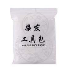 柒味堂 魚子醬蛋髮染 栗棕色, 1個, 染髮四件套（披肩浴帽耳貼CPE手套）