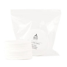 라운드 커피 필터 용지 에스프레소 에어로프레스 모카 포트, 1개, 3.Delter 62mm 300pcs