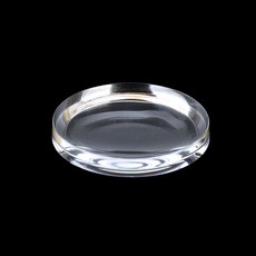 유앤미 투명 원형 구체 받침대 원형받침대 홀더 전시