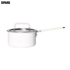 DFMEI 鈦鍋無塗層炒菜鍋不易粘鍋湯鍋奶鍋煎鍋平底鍋鍋具套裝內純鈦, 1個, 16cm純鈦奶鍋超輕, 套裝