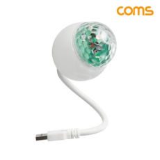 램프 미러볼 감지 파티용 사운드 진동 LED, 본상품