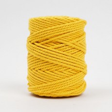 SEVY 棉繩 450g 4mm*100m, 5. 黃色, 1入