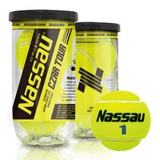 낫소 짜르투어 테니스공 T-270 2개입, 1개