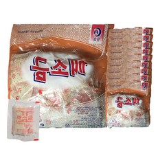 배달용 양념 깨소금 맛소금 85포x10 일회용 조미 순대 치킨 개별 낱개 포장 1회용 분식집, 250g, 10개