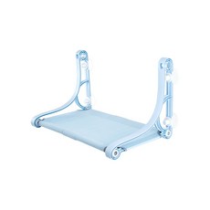 有喵病 兩用吸盤貓吊床 貓吊床 貓窩 貓床 吊床 帆布 吸盤式 優質材質, 1個, 有喵病 兩用吸盤貓吊床-藍