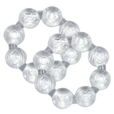 green sprouts 小綠芽 冰鎮冷凍按摩固齒器 透明手鍊 2入組, 1個