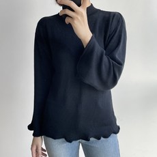 뜨개진 여성용 데바 반폴라