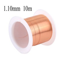 코일 구리 와이어0 1mm 2mm 3mm 8mm 에나멜 와이어 4mm 5mm 20mm케이블 6mm 권선 7mm, 1 10mm 10m