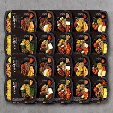 포르미 인생도시락 10종20팩 직장인 잡곡밥 냉동 도시락, 263g, 20개