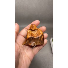 天然北太行崖柏 彌勒佛桌擺, 如圖所示, 1個