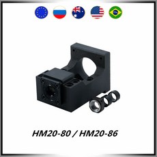 새로운 스틸 스텝 86 모터 마운트 브래킷 20 80 서보 스크류, 20 80 C7, 01 HM20-86 C7