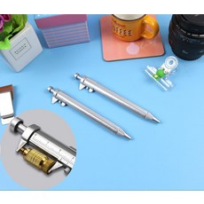 측정공구 캘리퍼스형 디자인 볼펜 1p