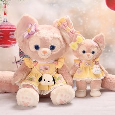 臺灣發貨-【M號S號玲娜貝兒著替衣服奶油草莓連衣裙套裝挎包星黛露玩偶配飾女