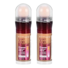 메이블린 인스턴트 에이지 리와인드 이레이저, 200 Creamy Natural, 2개