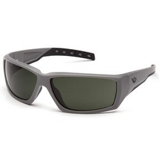 Venture Gear 오버워치 슈팅 보안경 OD 그린 포레스트 그레이 색상의 김 서림 방지 렌즈, 회색, 회색, 1개