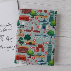 秋葉手作【台灣 TAIWAN】書衣 書套 可調式布書衣 手工布書套 文藝風, 1個