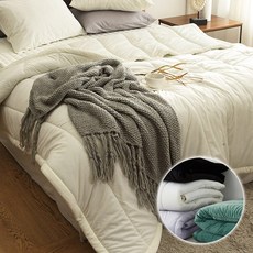 [이불집막내아들] 리즌 극세사 이불베개세트 Q 퀸 4컬러