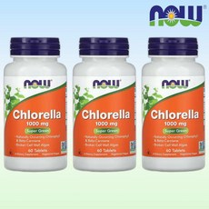 Himalaya 클로렐라 추출 1000mg Chlorella, 60정, 3개