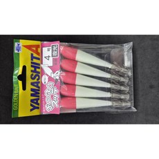 야마시타 옵빠이슷테 4호 5개입 한치 슷테 갑오징어 에기, 1개