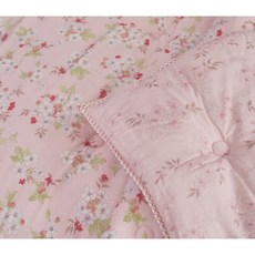 (세탁망 증정) 우다침장 국산 목화솜 오가닉 순면 스프레드 이불 60수 피그먼트 베드스프레드, 아이보리