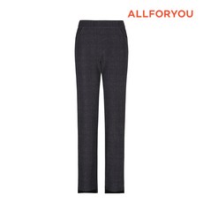 [올포유] 여성 밴딩 융본딩 체크 세미스키니 팬츠 AWPTM9381-199