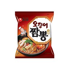 원조짬뽕 오징어짬뽕 10봉+10봉=20봉 원조 농심 짬뽕라면(멀티4개), 20개