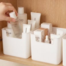 한누네 국내생산 욕실 화장실 정리함, 10개, 화이트
