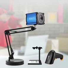 택배 검수 카메라 탁상 수직 녹화 포장 촬영 CCTV 포장 배달, 1개, W8PRO 카메라+V20+스캐너+브라켓